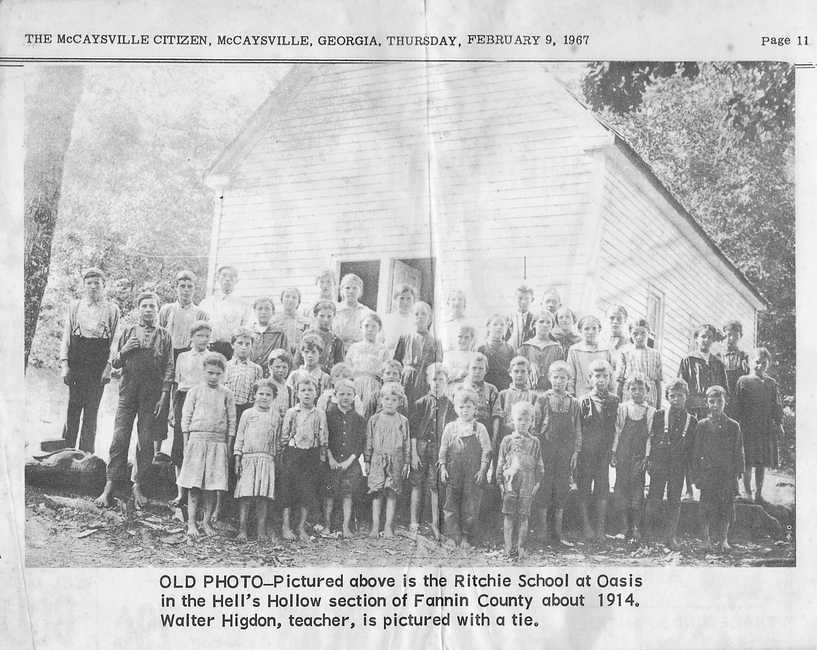 Ritchie Creek School 1914.flatC