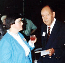 Sarah Peyton and Dr. Bob Higdon