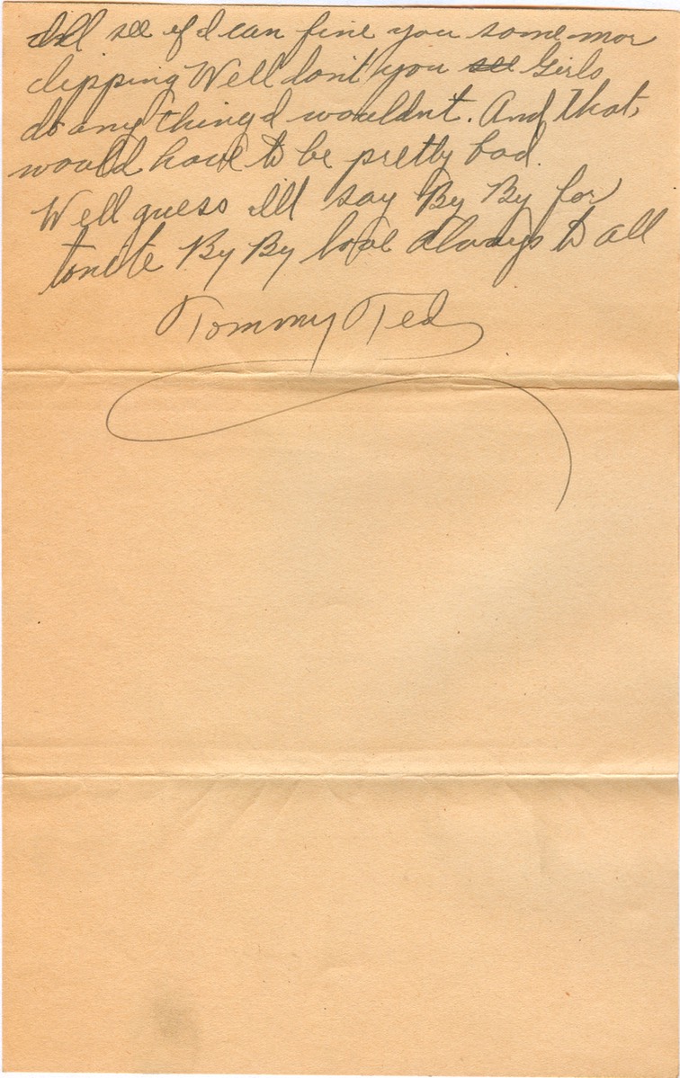 1945-01-06 - letter L - p.3 - 3 pages - 3.25 X  6.125 bifolded on 6.125 X 9.625 paper
