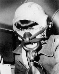 1958 - Mary Carmel close-up ready to work